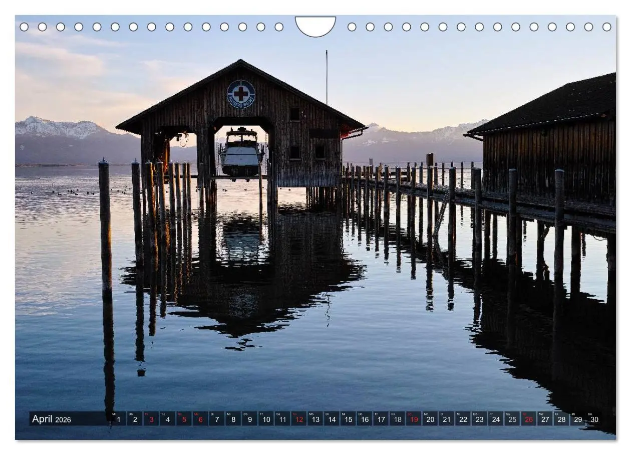 Bild: 9783516140484 | Stille Tage am Chiemsee (Wandkalender 2026 DIN A4 quer), CALVENDO...