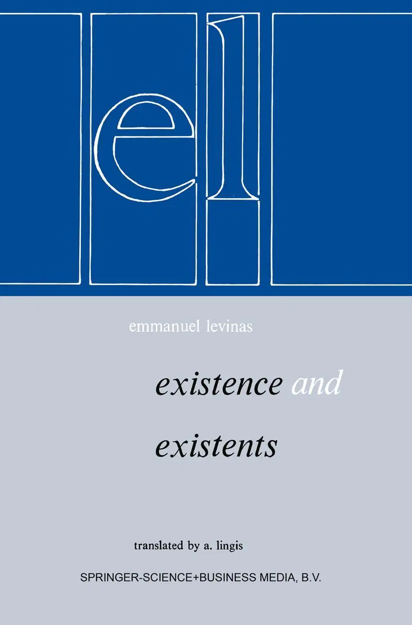 Cover: 9789024720484 | Existence et Existents | E. Levinas | Taschenbuch | v | Französisch