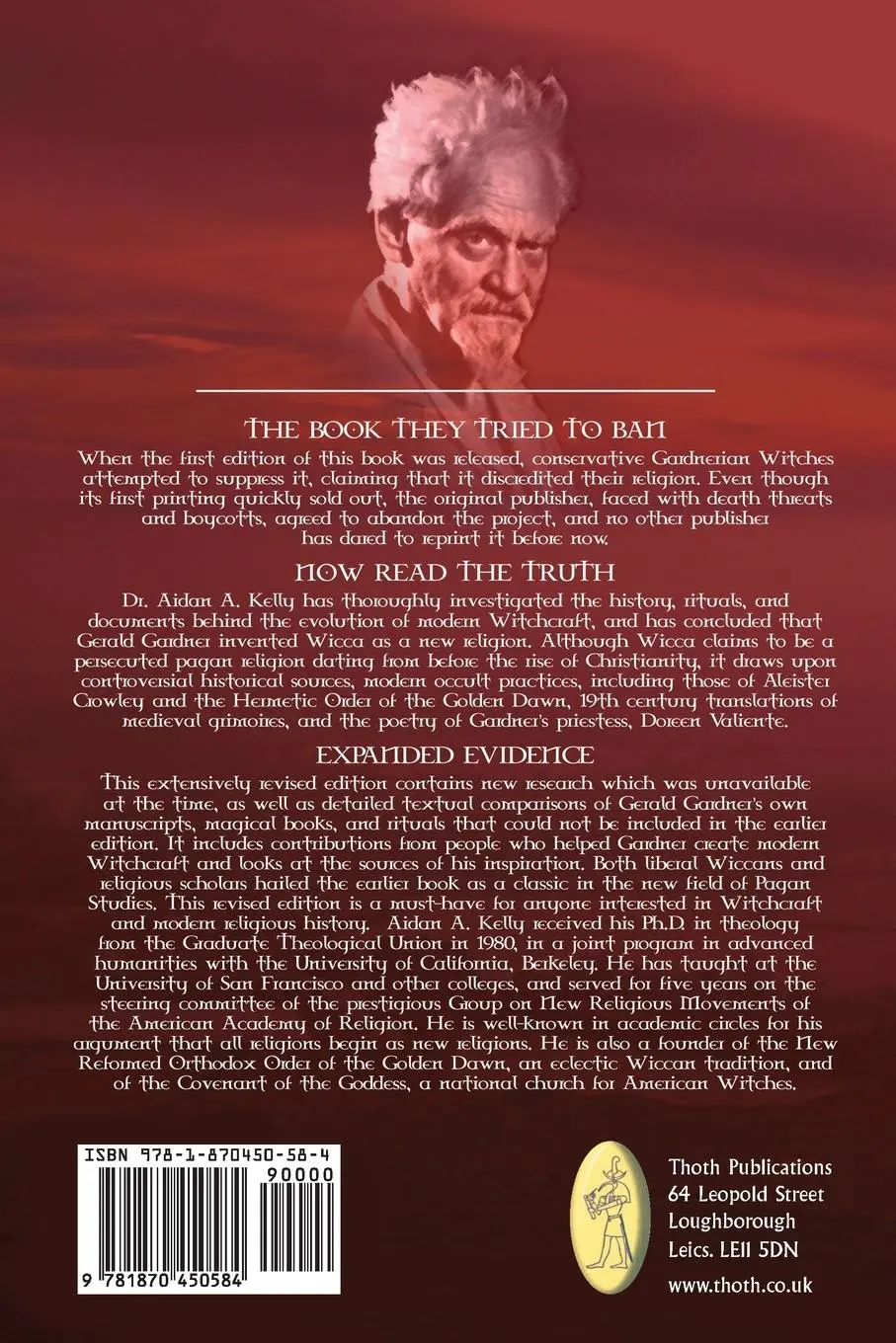 Rückseite: 9781870450584 | INVENTING WITCHCRAFT | A Case Study in the Creation of a New Religion