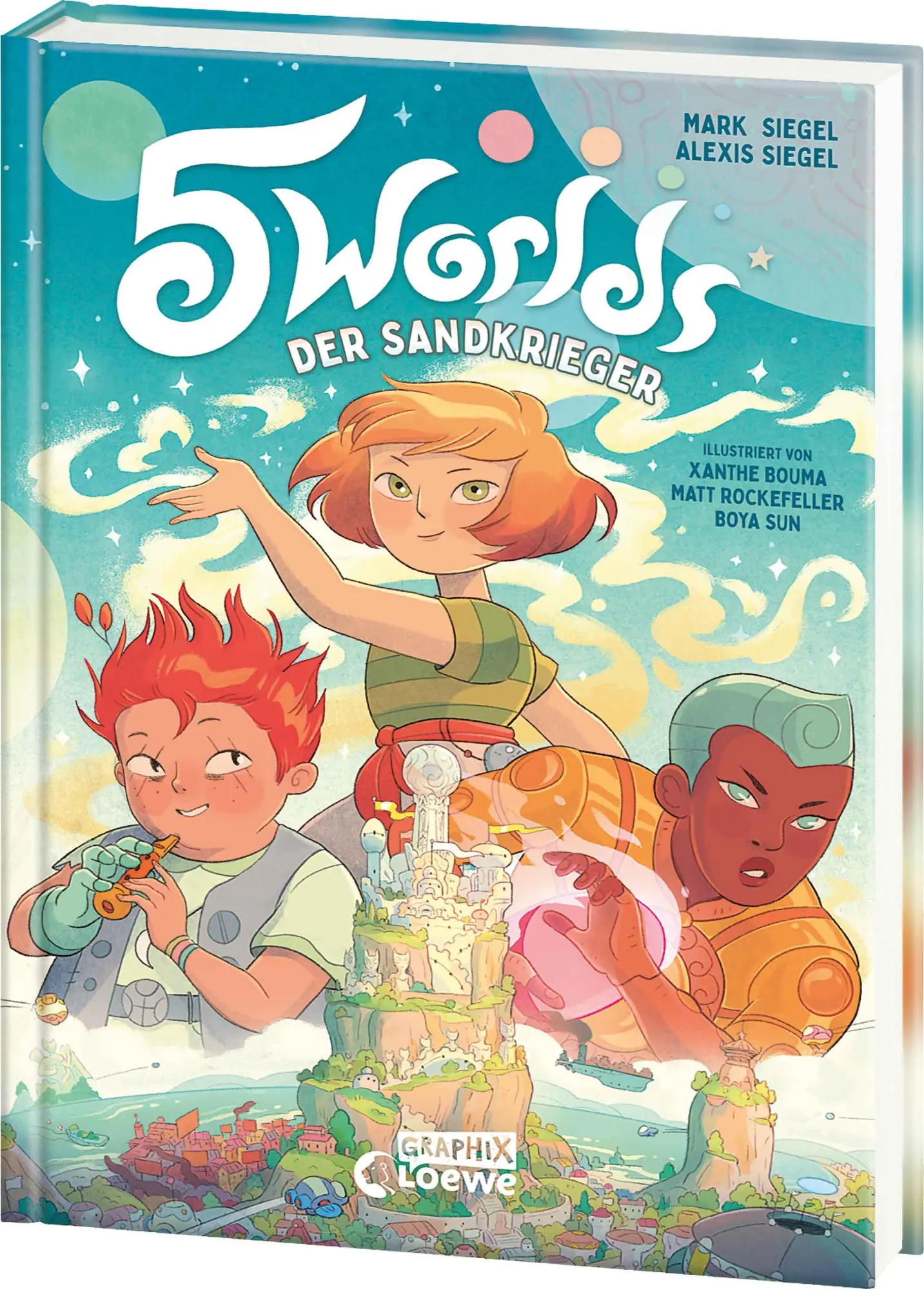 Cover: 9783743220584 | 5 Worlds (Band 1) - Der Sandkrieger | Mark Siegel (u. a.) | Buch