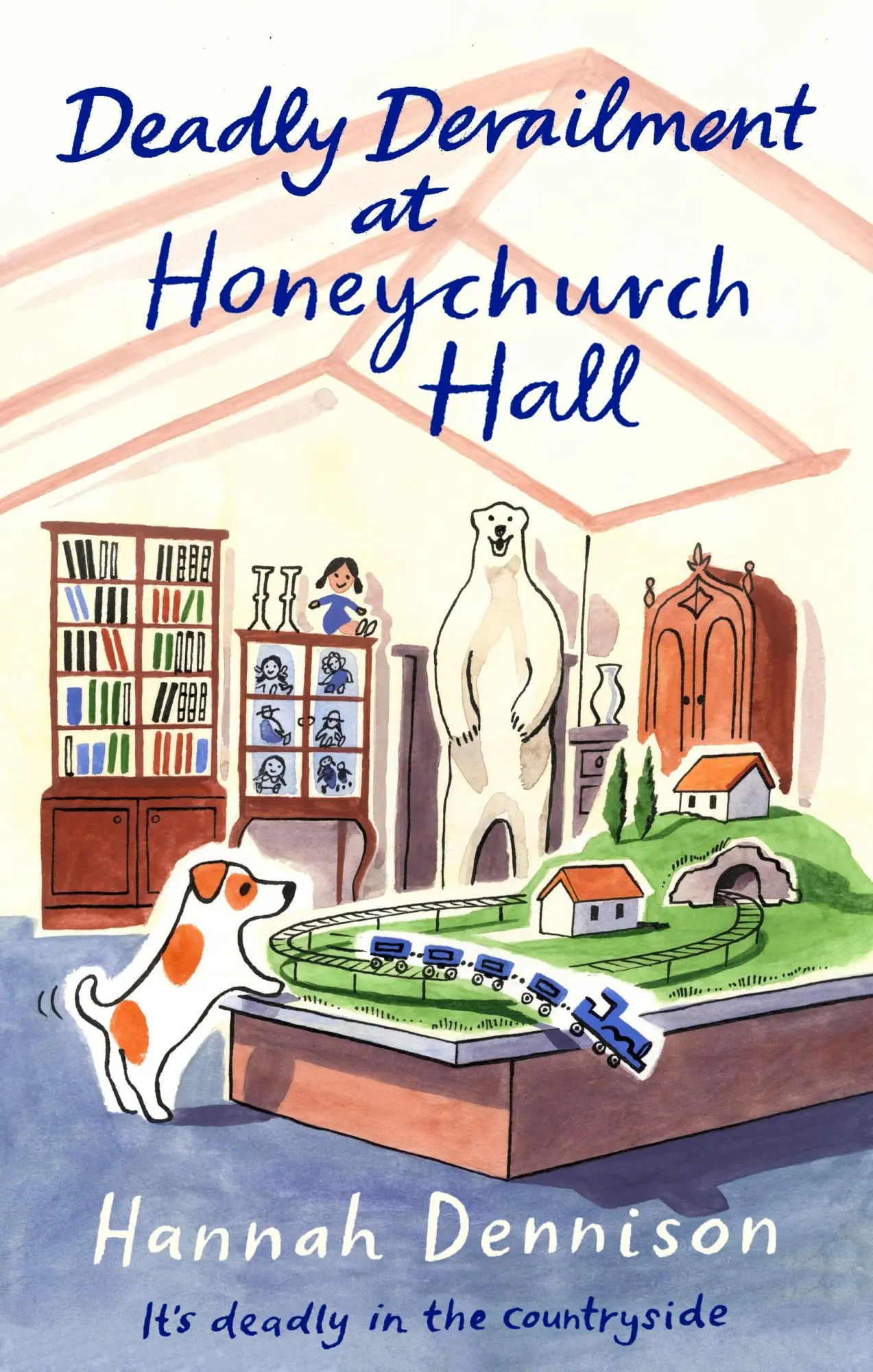 Cover: 9781408720684 | Deadly Derailment at Honeychurch Hall | Hannah Dennison | Taschenbuch