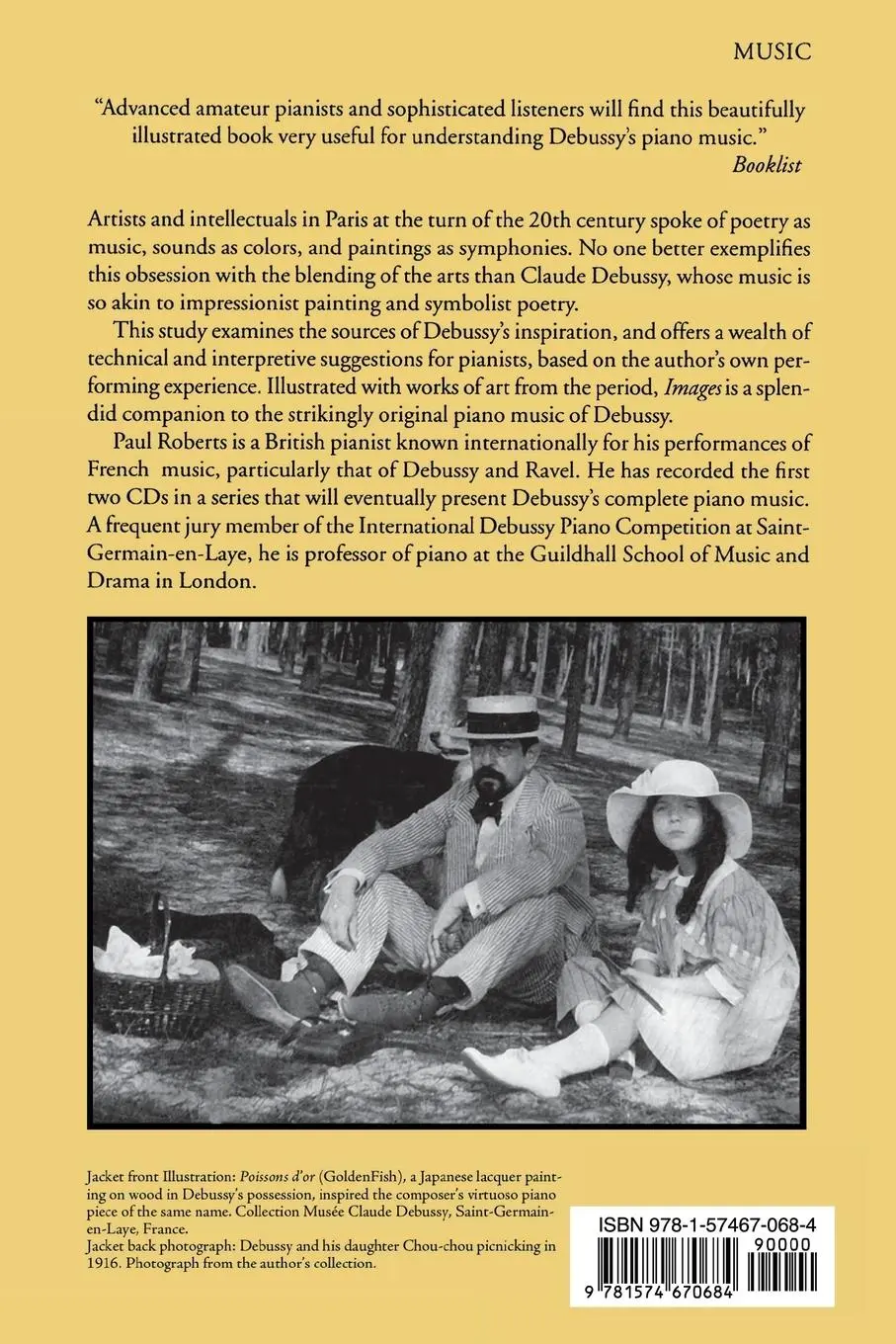Rückseite: 9781574670684 | Images | The Piano Music of Claude Debussy | Paul Roberts | Buch