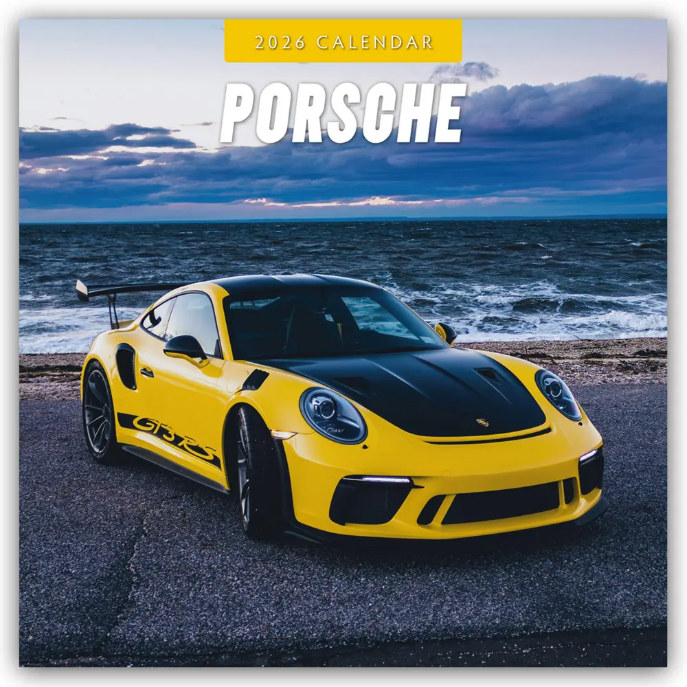 Cover: 9781837010684 | Porsche 2026 - 16-Monatskalender | Red Robin Publishing Ltd | Kalender