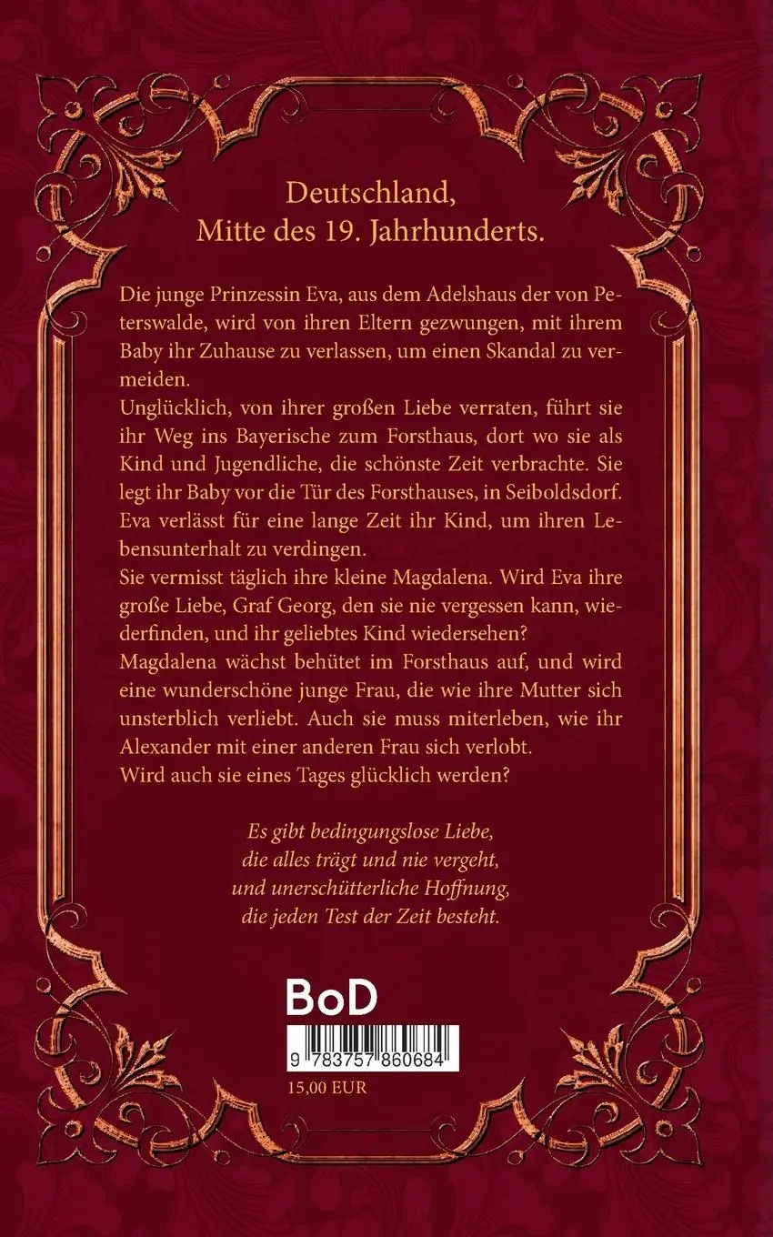 Rückseite: 9783757860684 | Es gibt bedingungslose Liebe | Marita Störmer | Taschenbuch | 180 S.
