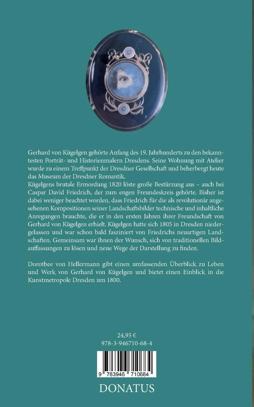 Rückseite: 9783946710684 | Gerhard von Kügelgen (1772-1820) | Dorothee von Hellermann | Buch