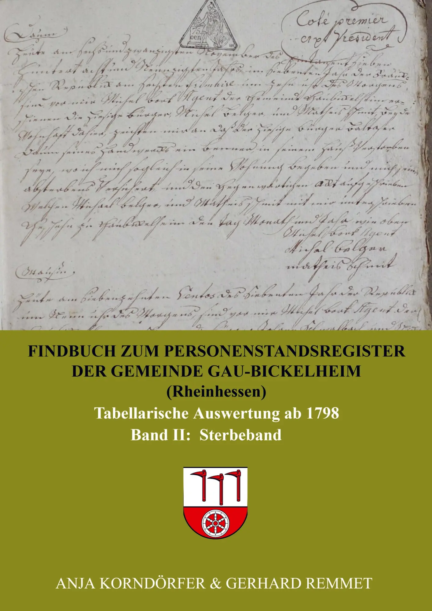 Cover: 9789403730684 | Findbuch zum Personenstandsregister der Gemeinde...
