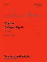 Cover: 9790500570684 | Ballades Op. 10 | Johannes Brahms | Wiener Urtext Edition | Buch