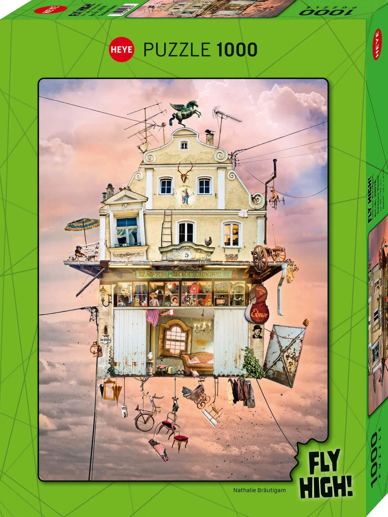 Cover: 4001689300784 | Treasure House | 1000 Teile | Puzzle | Art Lab Puzzlereihe Heye | 2024