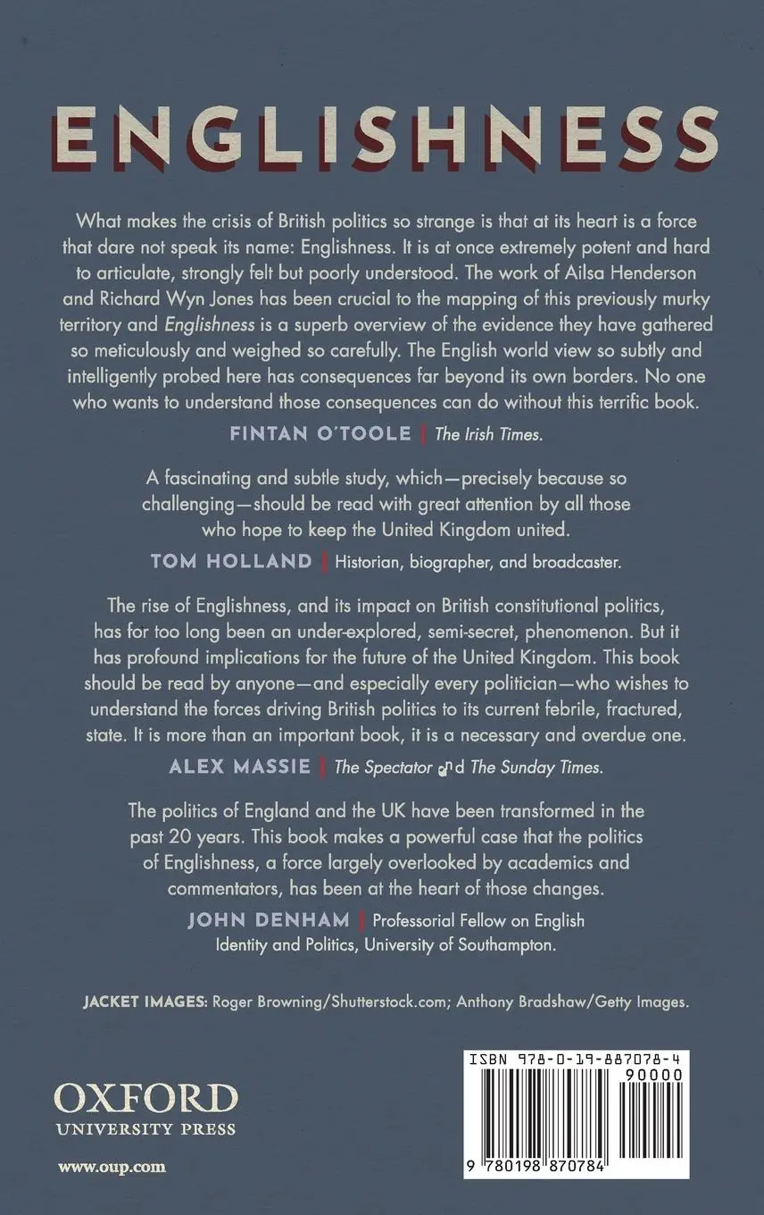 Rückseite: 9780198870784 | Englishness | The Political Force Transforming Britain | Buch | 2021
