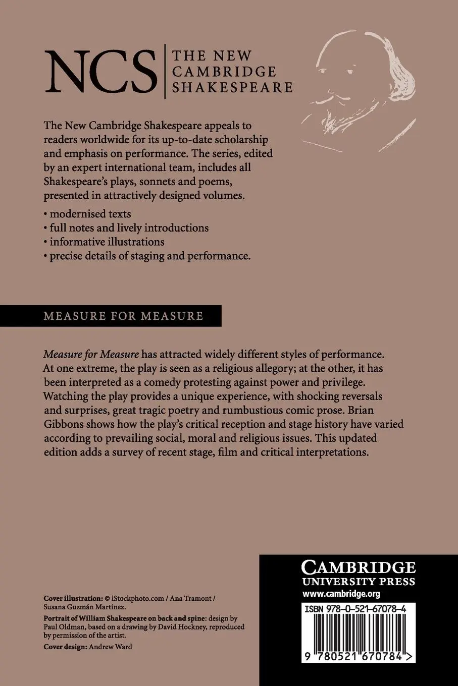 Rückseite: 9780521670784 | NCS | Measure for Measure 2ed | William Shakespeare | Taschenbuch