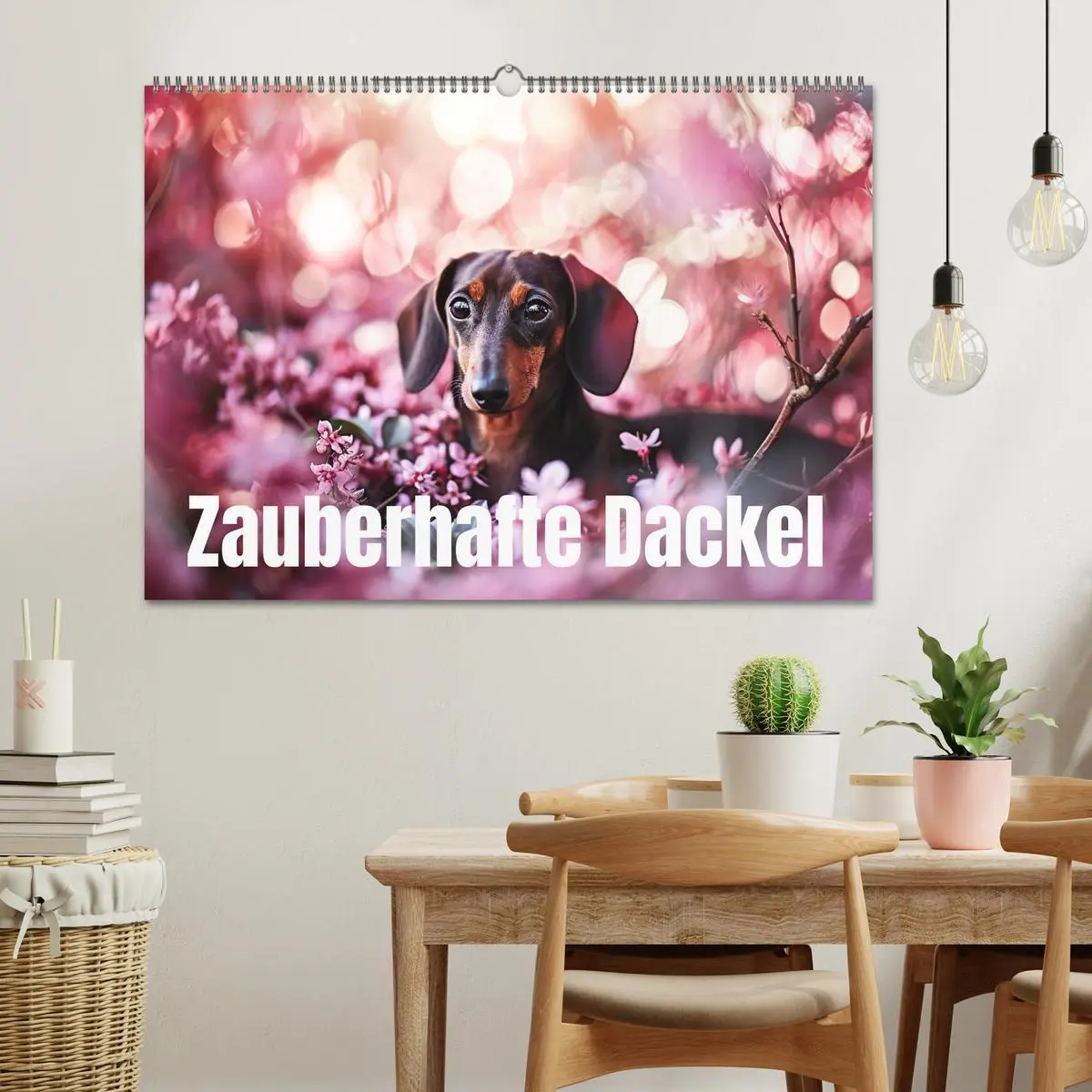 Bild: 9783457400784 | Zauberhafte Dackel (Wandkalender 2026 DIN A2 quer), CALVENDO...