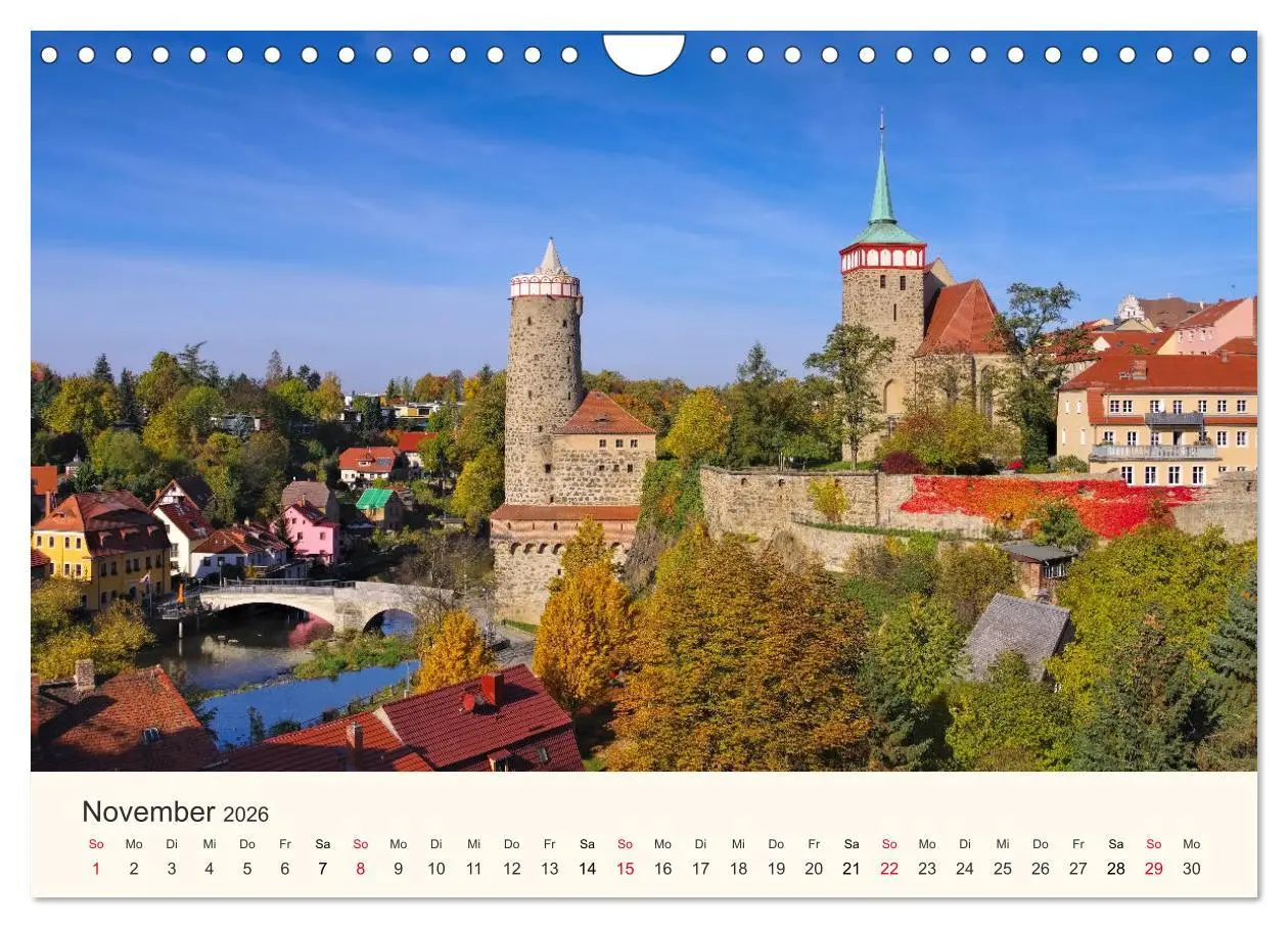 Bild: 9783457880784 | Bautzen - Perle der Oberlausitz (Wandkalender 2026 DIN A4 quer),...