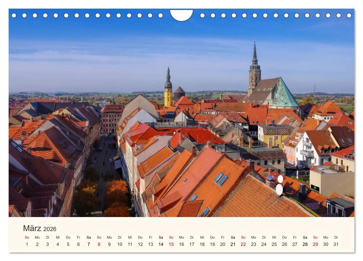 Bild: 9783457880784 | Bautzen - Perle der Oberlausitz (Wandkalender 2026 DIN A4 quer),...