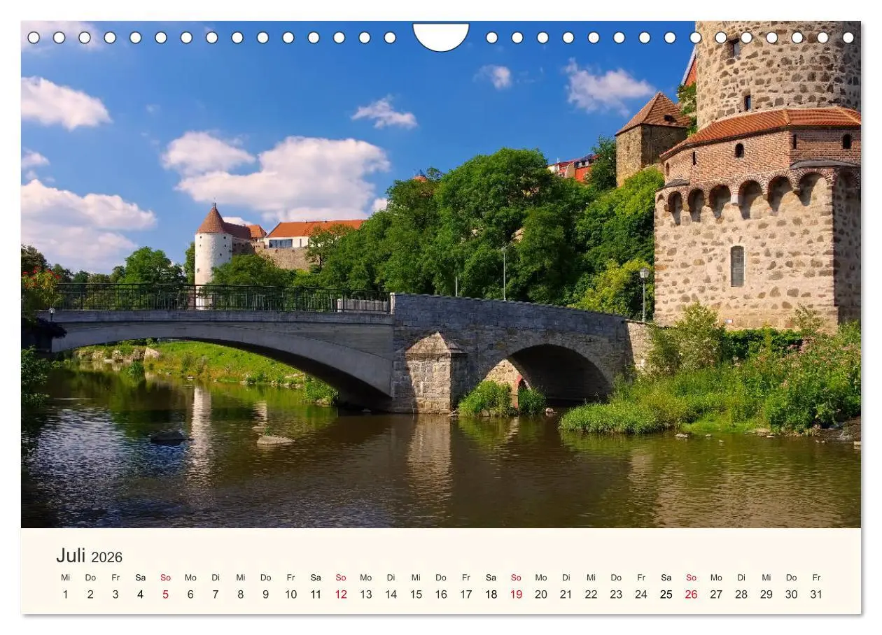 Bild: 9783457880784 | Bautzen - Perle der Oberlausitz (Wandkalender 2026 DIN A4 quer),...