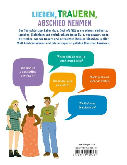 Bild: 9783473480784 | Wie ist das mit dem Tod? | Ein Buch über Abschied, Trauer und Liebe