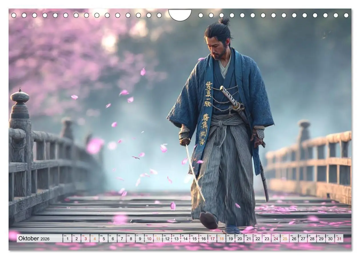 Bild: 9783516660784 | Die Seele des Schwertes - Samurai im Bild (Wandkalender 2026 DIN A4...