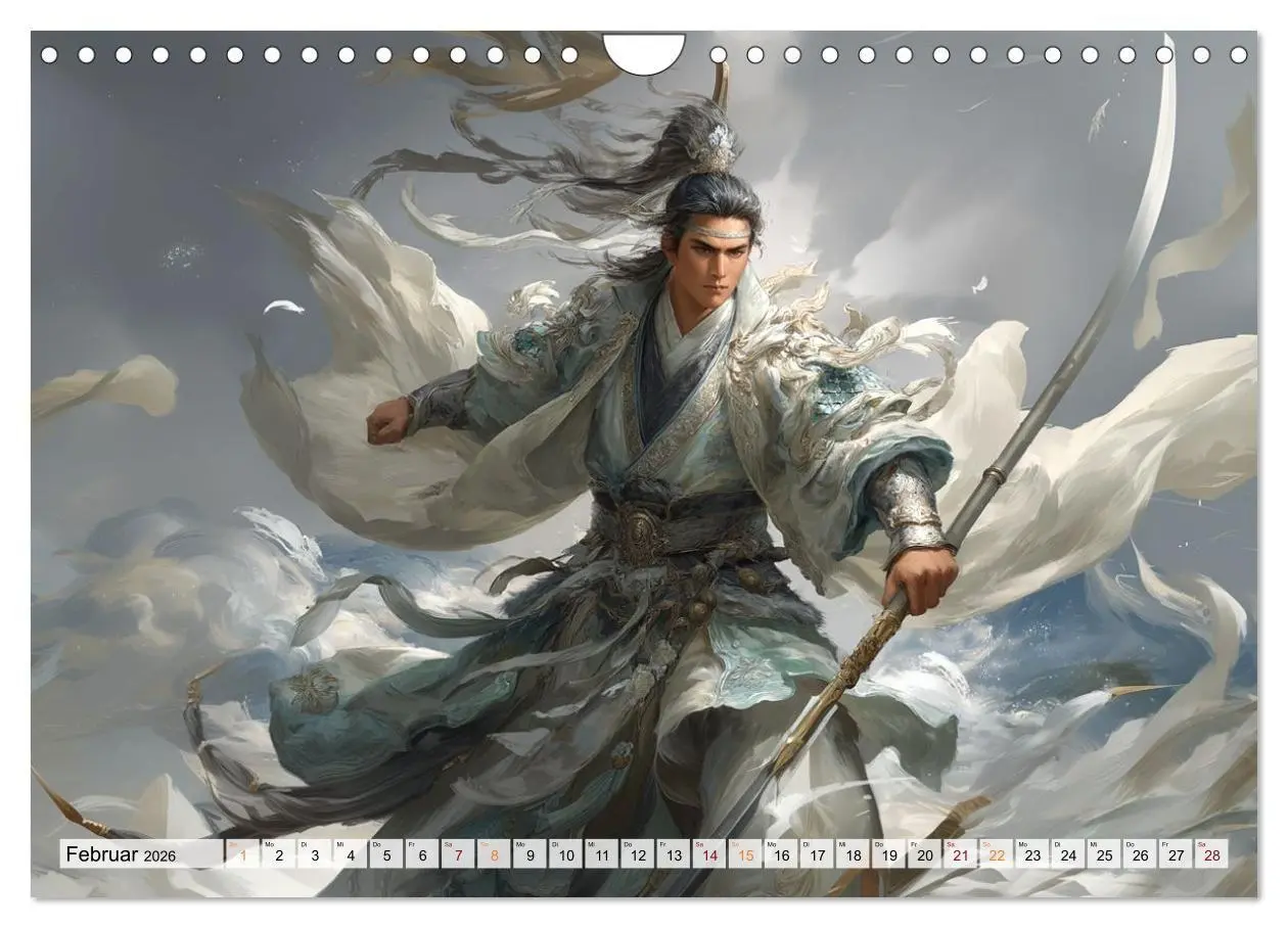 Bild: 9783516660784 | Die Seele des Schwertes - Samurai im Bild (Wandkalender 2026 DIN A4...