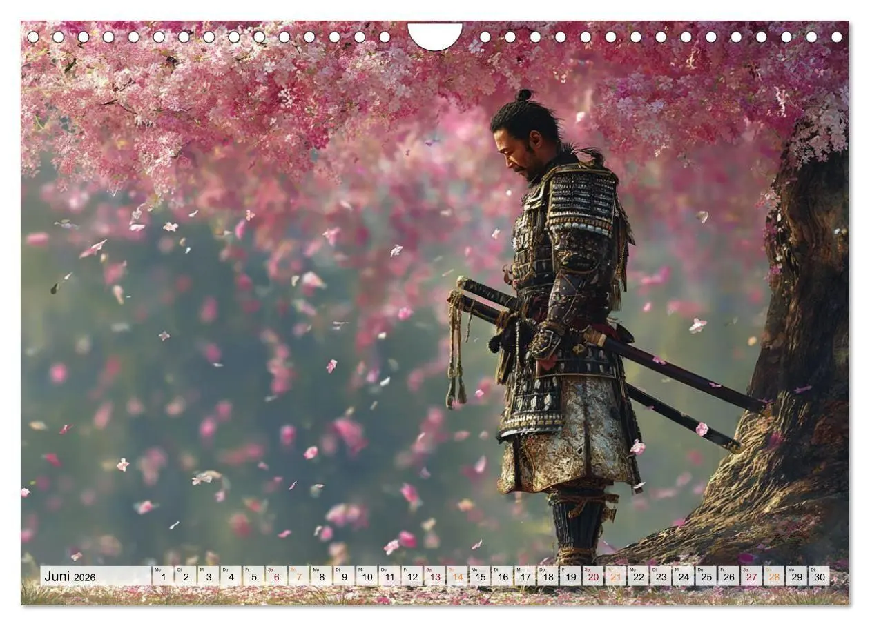 Bild: 9783516660784 | Die Seele des Schwertes - Samurai im Bild (Wandkalender 2026 DIN A4...
