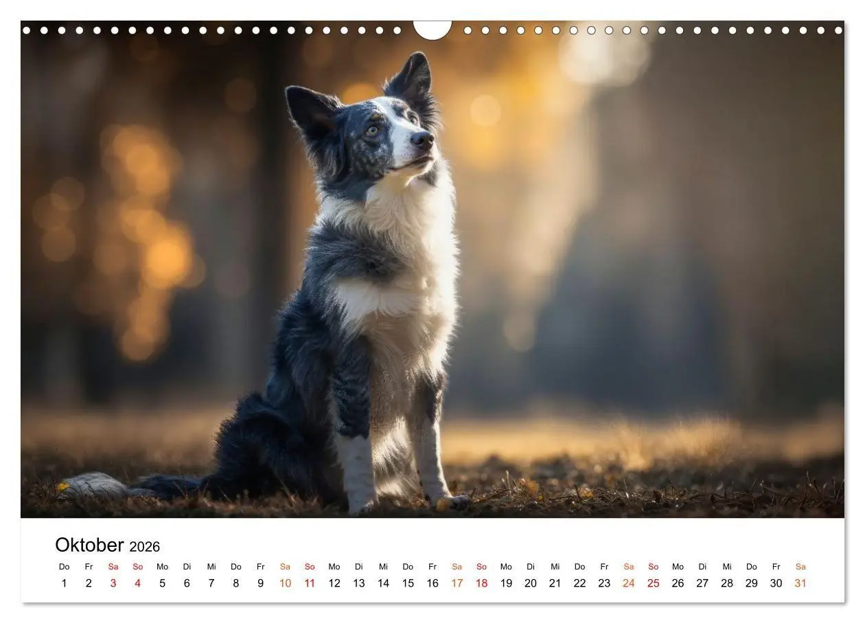 Bild: 9783516730784 | Border Collies Hüteprofis (Wandkalender 2026 DIN A3 quer), CALVENDO...