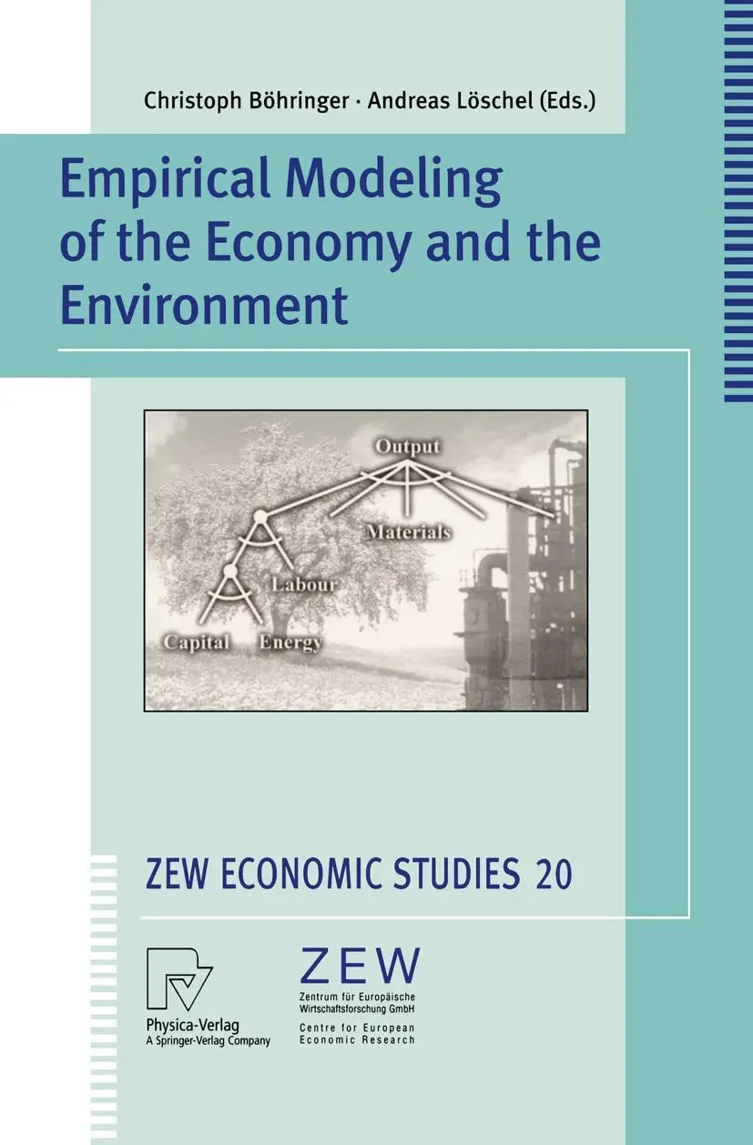 Cover: 9783790800784 | Empirical Modeling of the Economy and the Environment | Taschenbuch