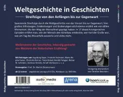 Rückseite: 9783868040784 | Weltgeschichte in Geschichten | Ingeborg Bayer (u. a.) | Audio-CD
