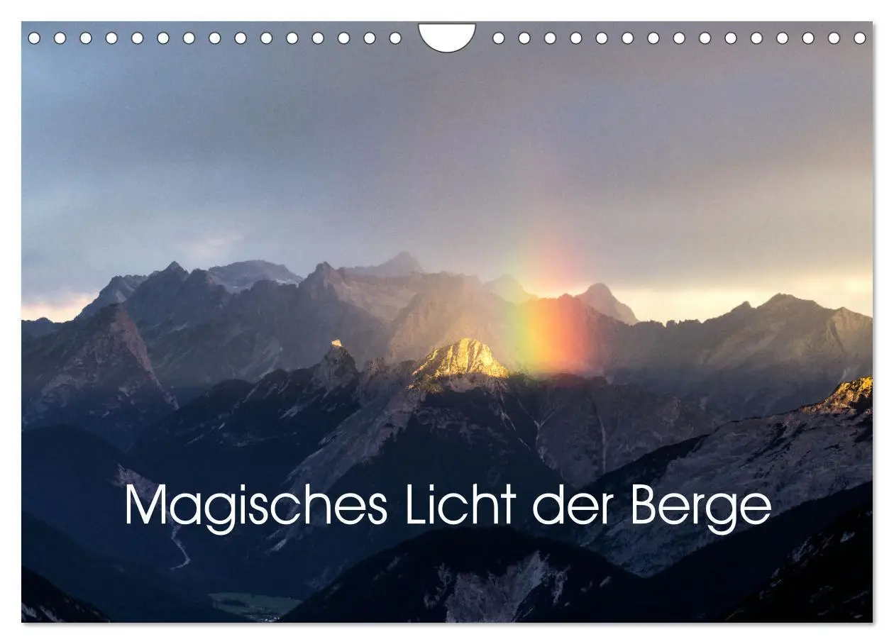 Cover: 9783457560884 | Magisches Licht der Berge (Wandkalender 2026 DIN A4 quer), CALVENDO...