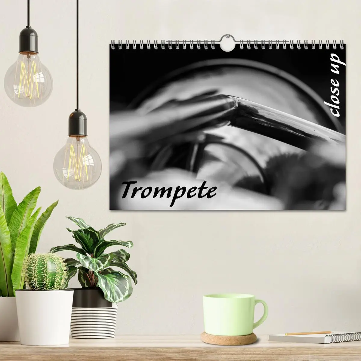 Bild: 9783457870884 | Trompete - Close up (Wandkalender 2026 DIN A4 quer), CALVENDO...