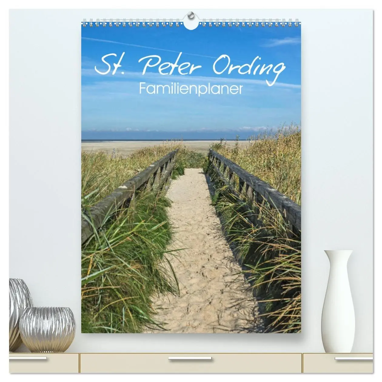 Cover: 9783516410884 | St. Peter Ording Familienplaner (hochwertiger Premium Wandkalender...