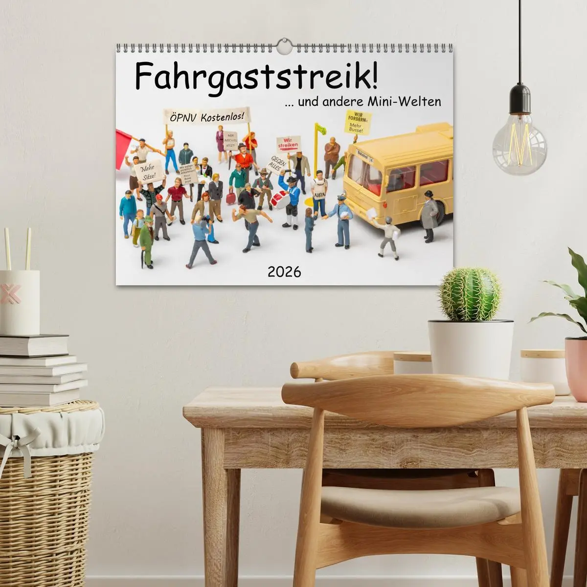 Bild: 9783516650884 | Fahrgaststreik! ... und andere Mini-Welten (Wandkalender 2026 DIN...