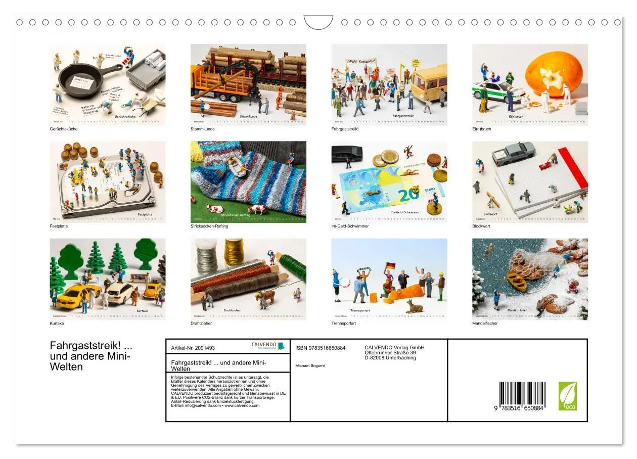 Bild: 9783516650884 | Fahrgaststreik! ... und andere Mini-Welten (Wandkalender 2026 DIN...