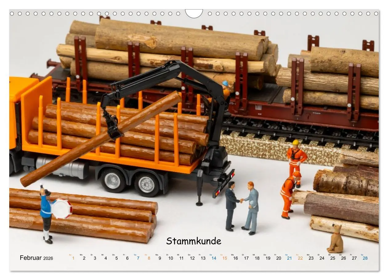 Bild: 9783516650884 | Fahrgaststreik! ... und andere Mini-Welten (Wandkalender 2026 DIN...