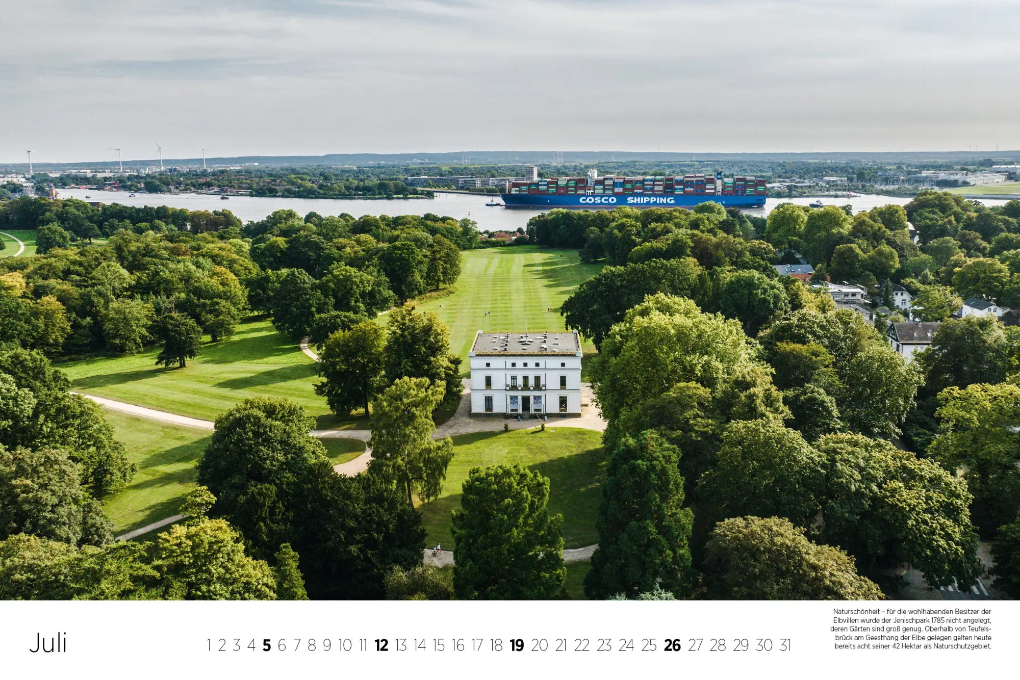 Bild: 9783667130884 | Hamburg - aus den Wolken 2026 | Kalender | 14 S. | Deutsch | 2026