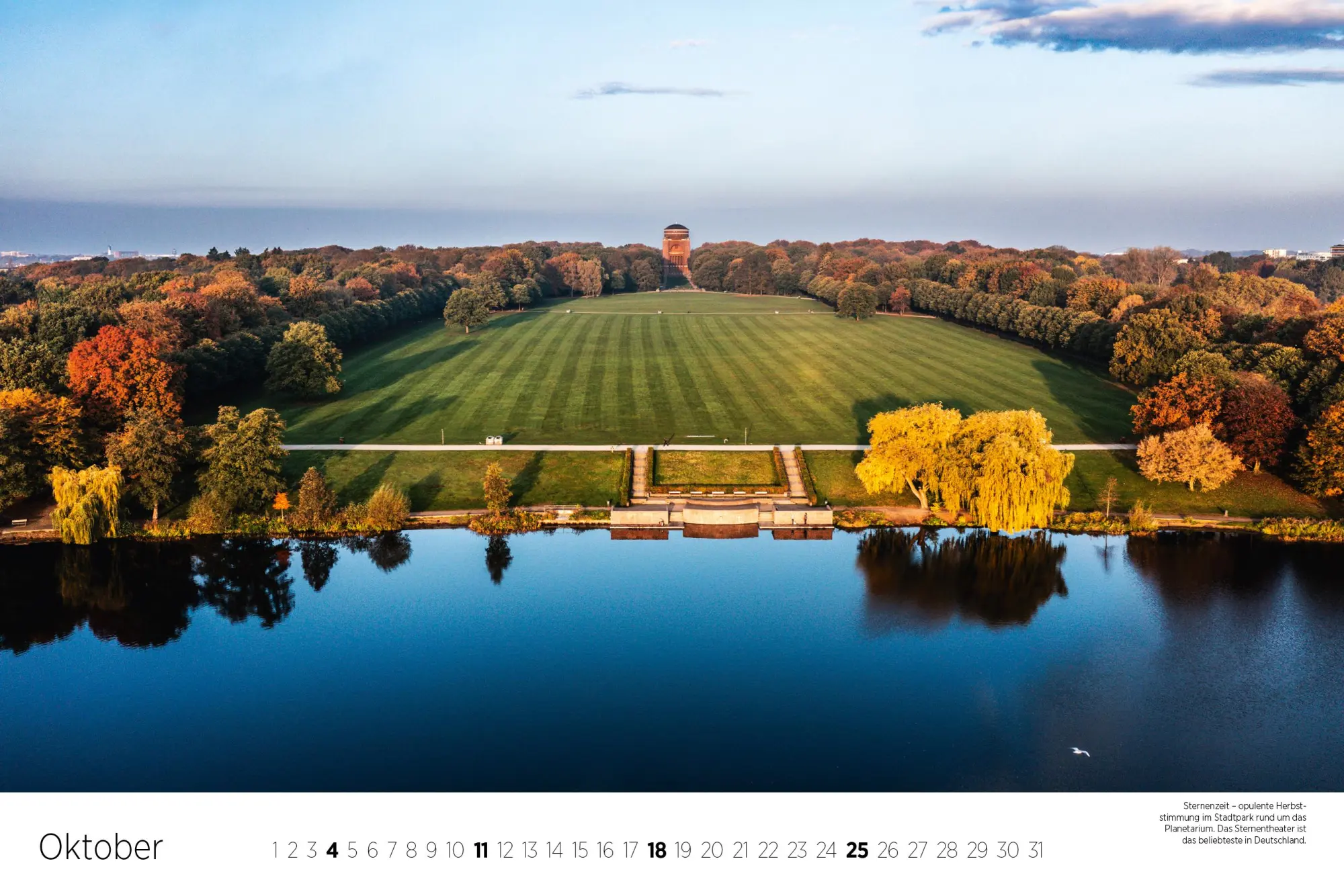 Bild: 9783667130884 | Hamburg - aus den Wolken 2026 | Kalender | 14 S. | Deutsch | 2026