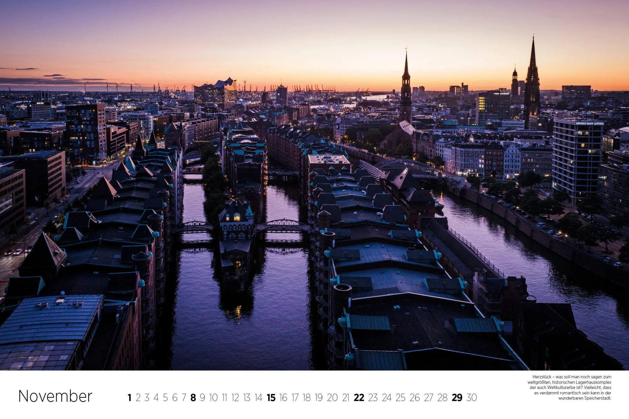 Bild: 9783667130884 | Hamburg - aus den Wolken 2026 | Kalender | 14 S. | Deutsch | 2026