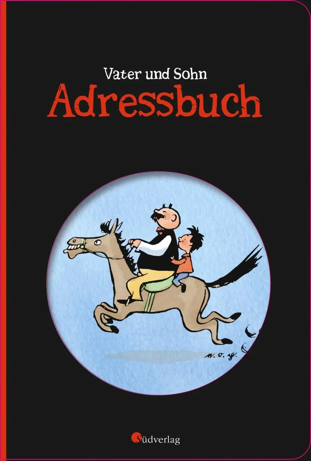 Cover: 9783878000884 | Adressbuch Vater und Sohn | Adressbuch 12,8 x 18,5 cm, liniert | Buch