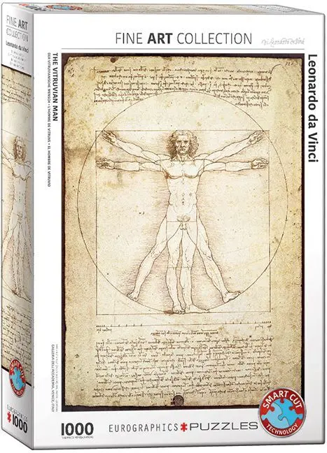 Bild: 628136650984 | The Vitruvian Man (Puzzle) | Spiel | In Spielebox | 6000-5098 | 2023