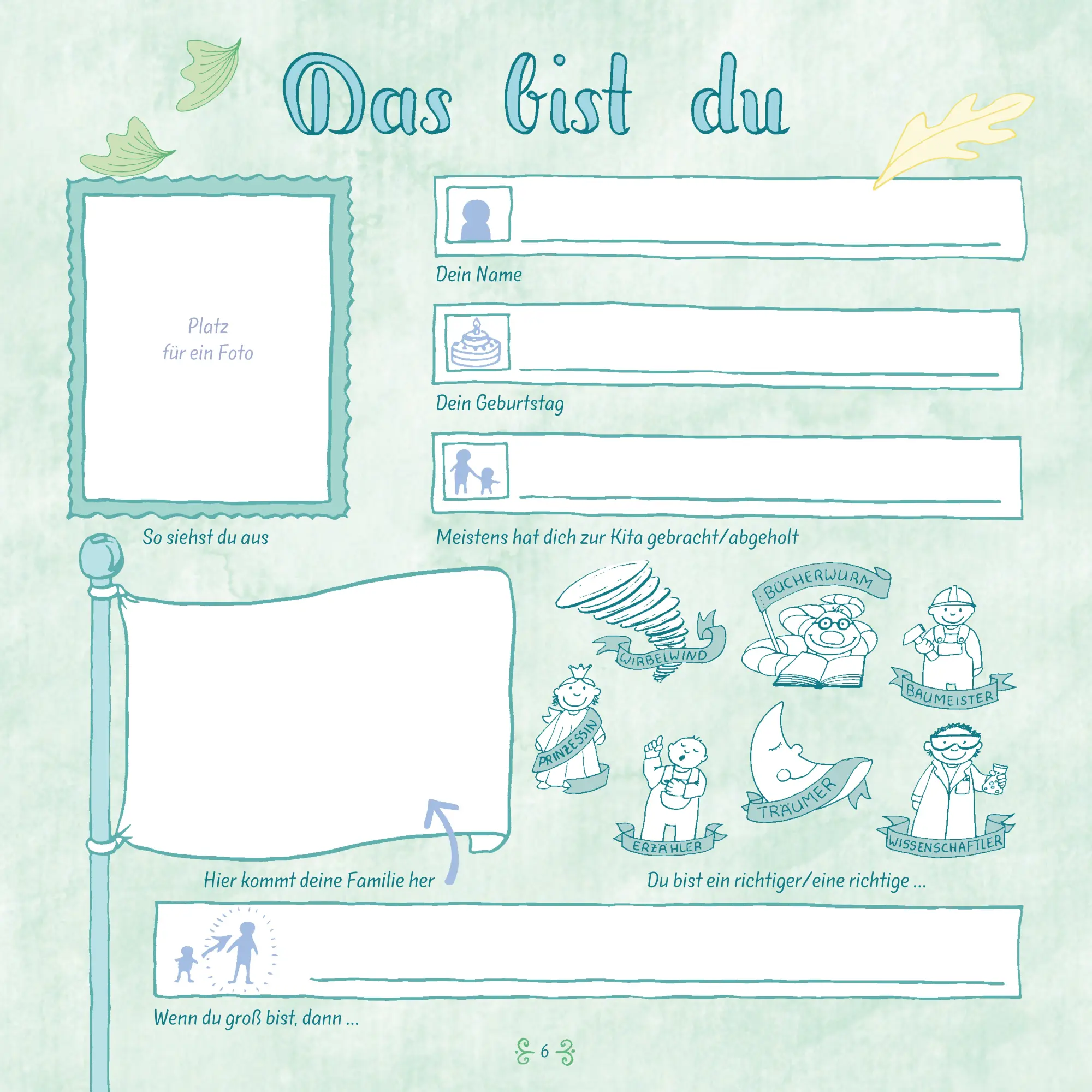 Bild: 4260217050984 | Mein Kita-Kinder-Erinnerungsalbum | Svenja Maibaum | Notizbuch | 80 S.