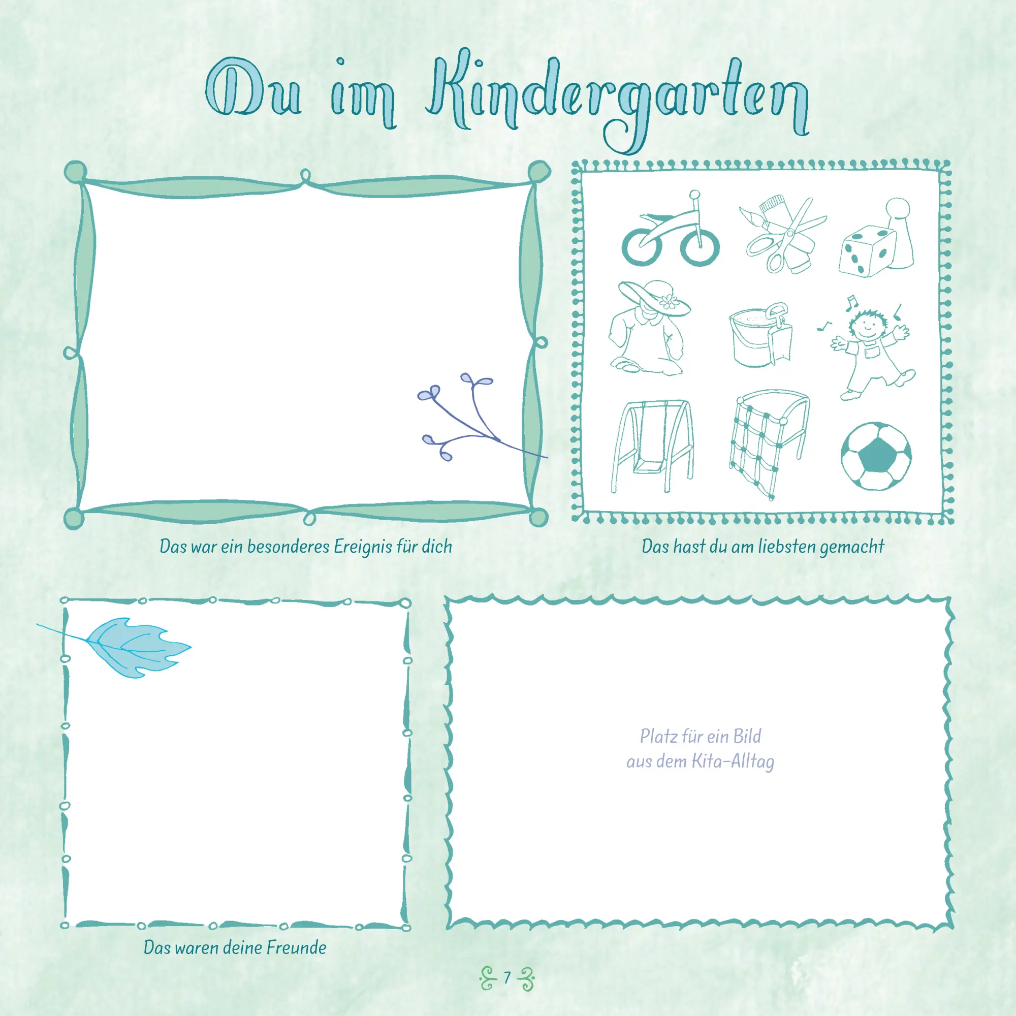 Bild: 4260217050984 | Mein Kita-Kinder-Erinnerungsalbum | Svenja Maibaum | Notizbuch | 80 S.