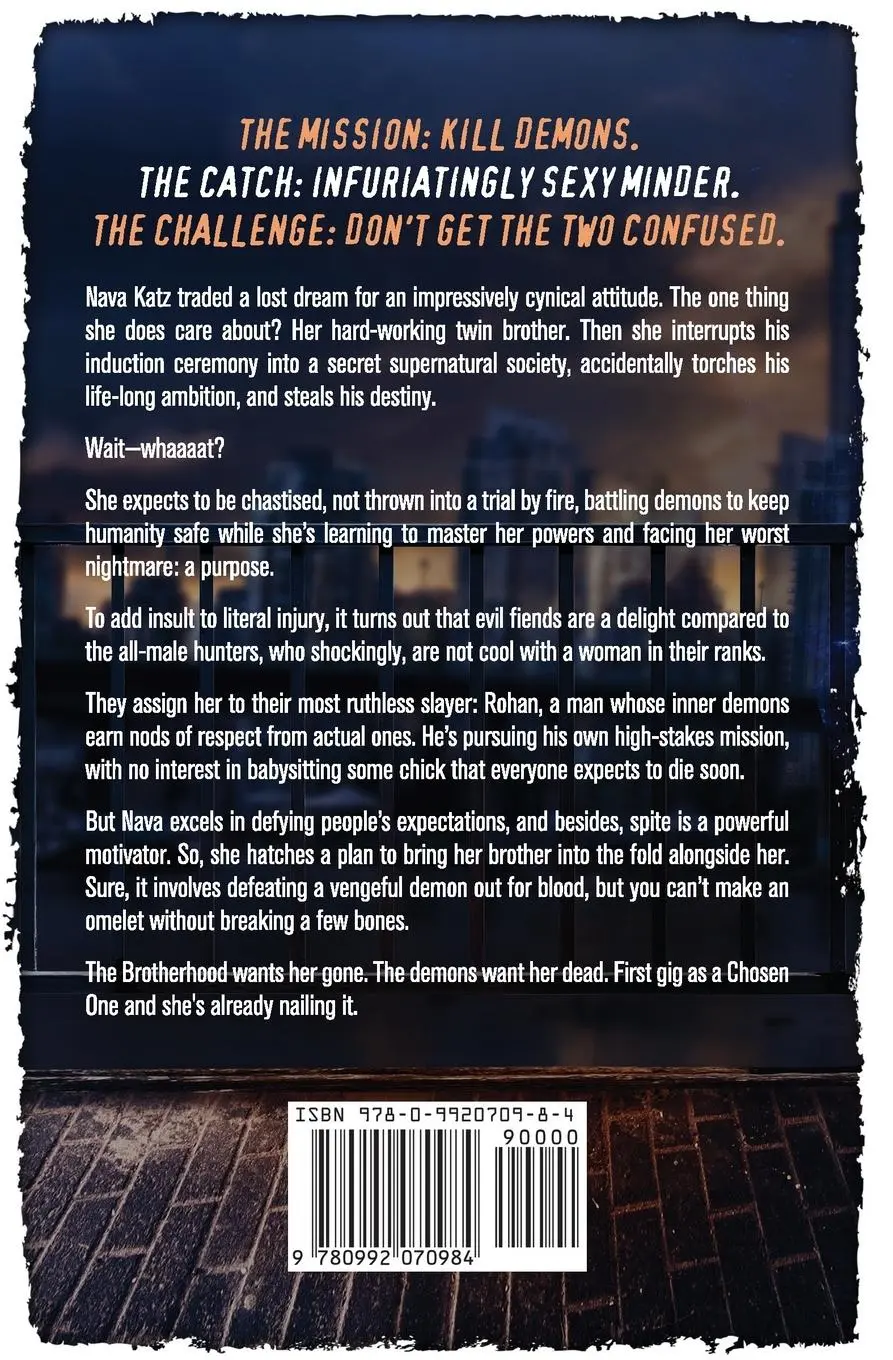Rückseite: 9780992070984 | The Unlikeable Demon Hunter | A Devilishly Funny Urban Fantasy Romance