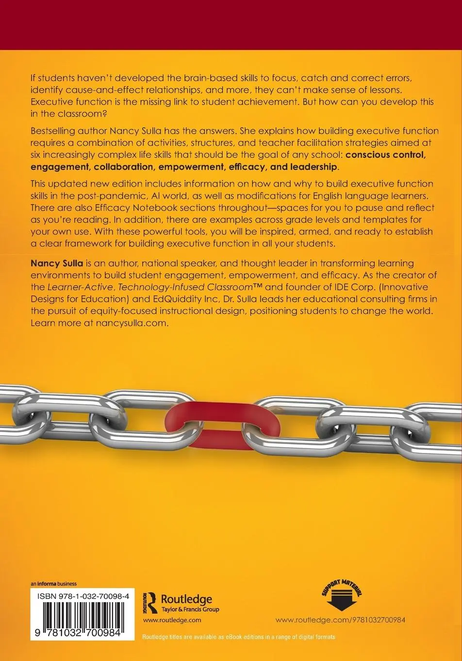 Rückseite: 9781032700984 | Building Executive Function | The Missing Link to Student Achievement