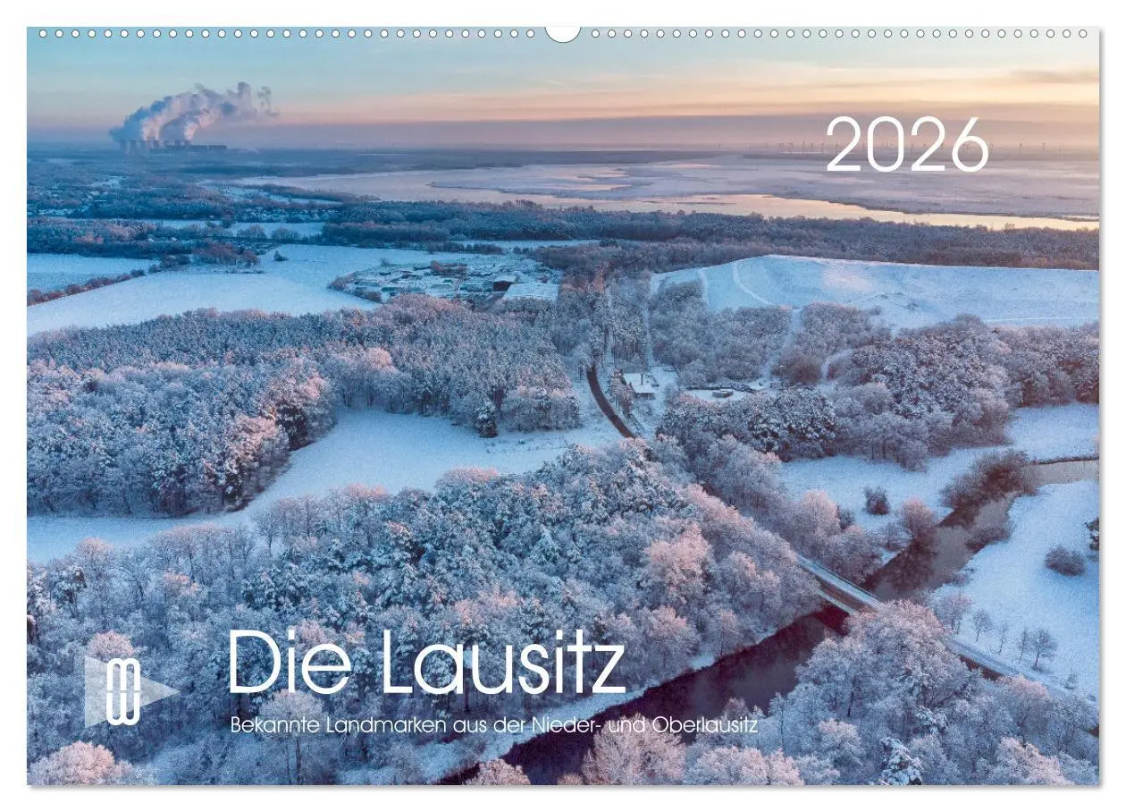 Cover: 9783457480984 | Die Lausitz - Region im Wandel (Wandkalender 2026 DIN A2 quer),...