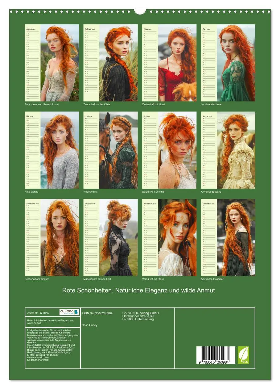 Bild: 9783516260984 | Rote Schönheiten. Natürliche Eleganz und wilde Anmut (hochwertiger...