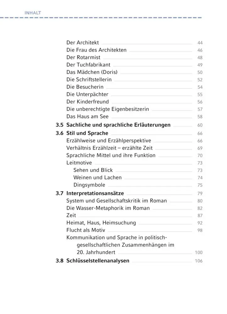 Bild: 9783804420984 | Heimsuchung von Jenny Erpenbeck - Textanalyse und Interpretation
