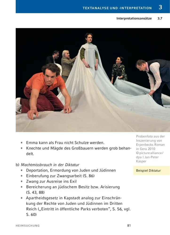 Bild: 9783804420984 | Heimsuchung von Jenny Erpenbeck - Textanalyse und Interpretation