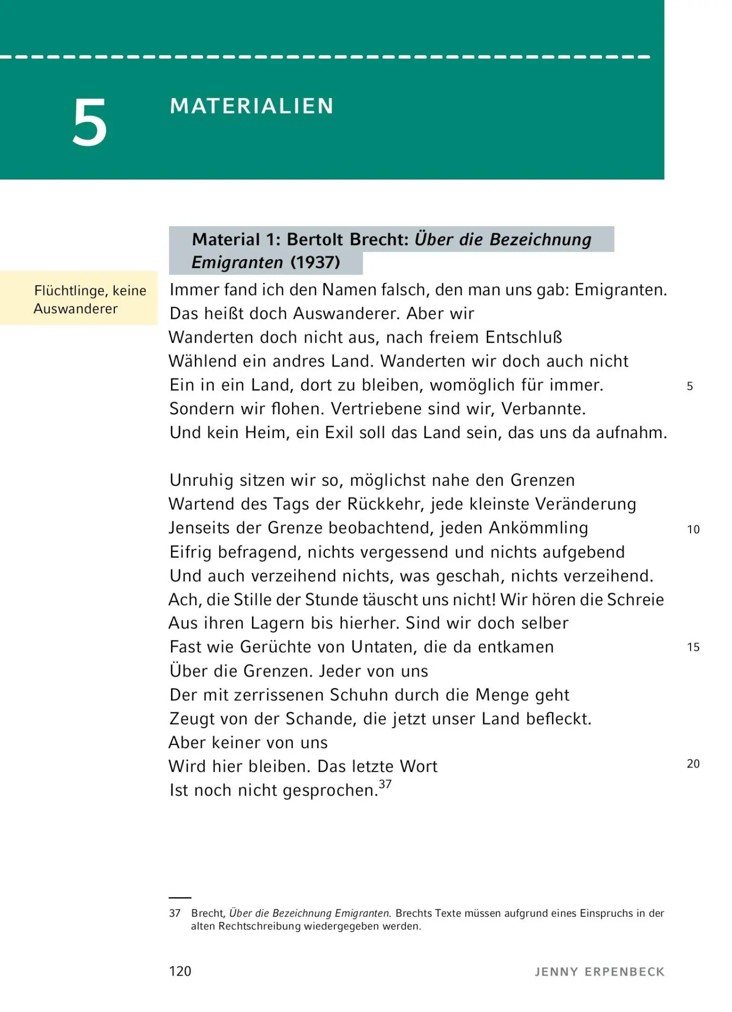 Bild: 9783804420984 | Heimsuchung von Jenny Erpenbeck - Textanalyse und Interpretation