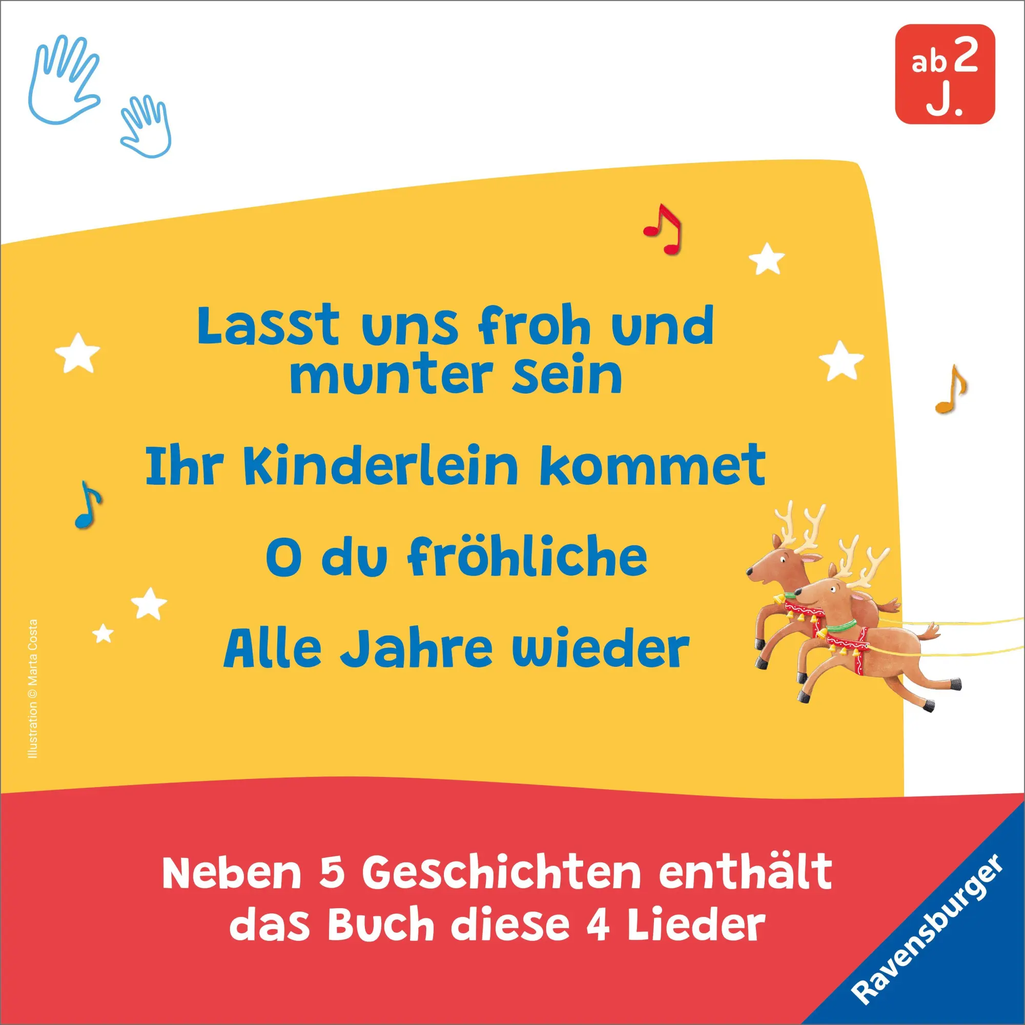 Bild: 9783473421084 | Juhu, bald ist Weihnachten! | Lieder und Geschichten | Sandra Grimm