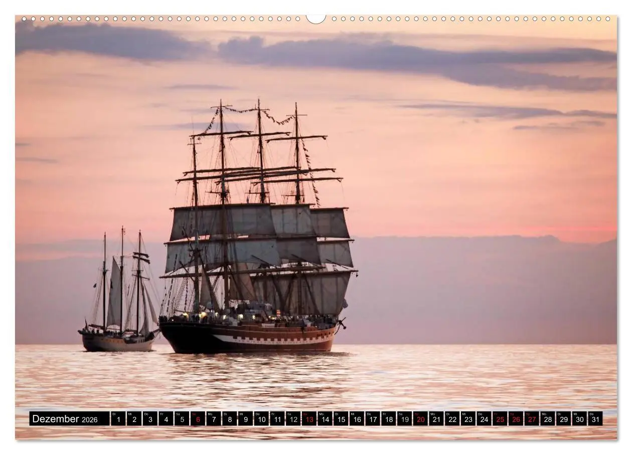 Bild: 9783516151084 | Hanse Sail (hochwertiger Premium Wandkalender 2026 DIN A2 quer),...