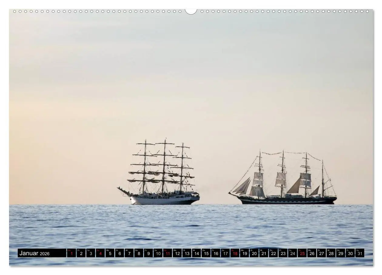 Bild: 9783516151084 | Hanse Sail (hochwertiger Premium Wandkalender 2026 DIN A2 quer),...