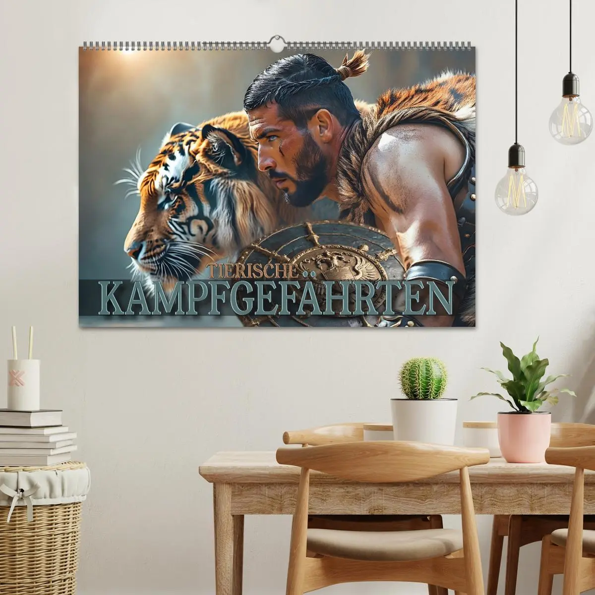 Bild: 9783516601084 | Tierische Kampfgefährten (Wandkalender 2026 DIN A2 quer), CALVENDO...