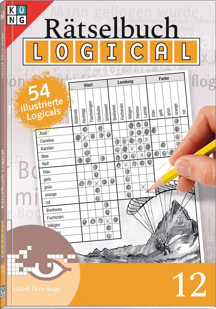 Cover: 9783907751084 | Logical Rätselbuch 12 | Logik-Rätsel | Daniela Feurer | Buch | 128 S.